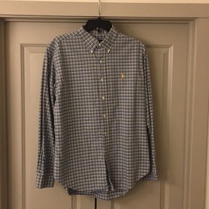 Plaid Polo By Ralph Lauren Button Down